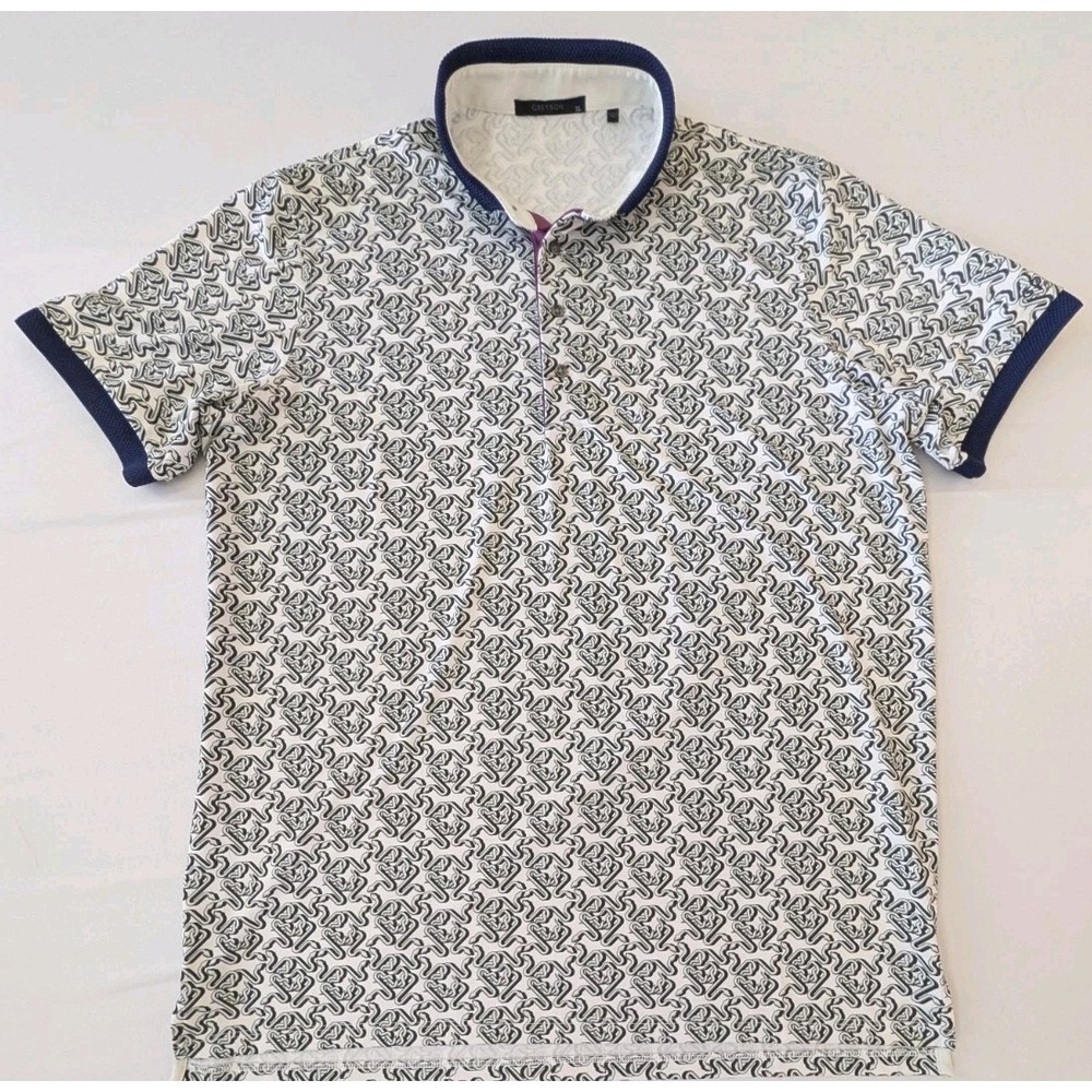 Greyson Clothiers Mens XL Iron Serpent Performance Golf Polo Shirt Snake Print